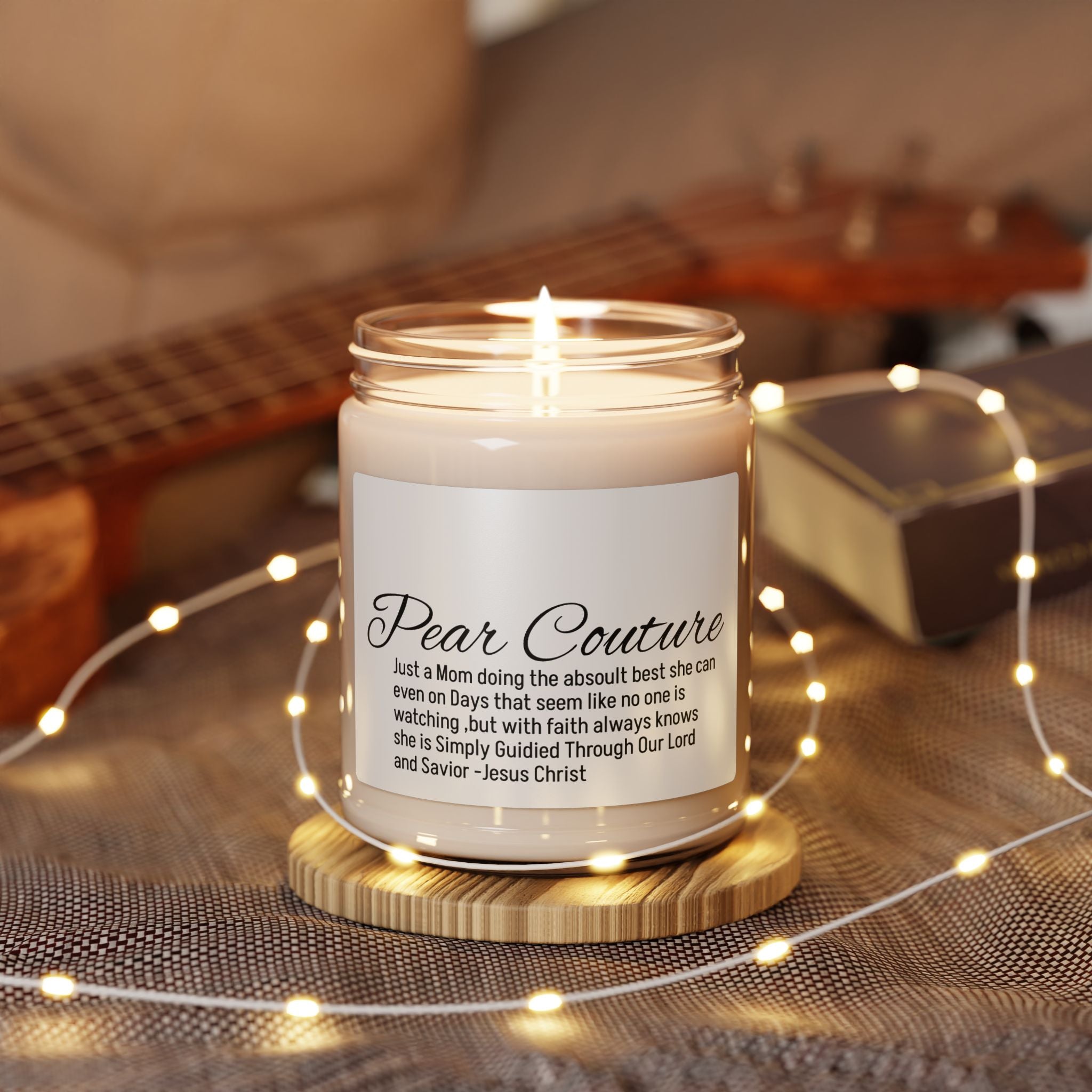 Pear Couture                         Scented Soy Candle, 9oz